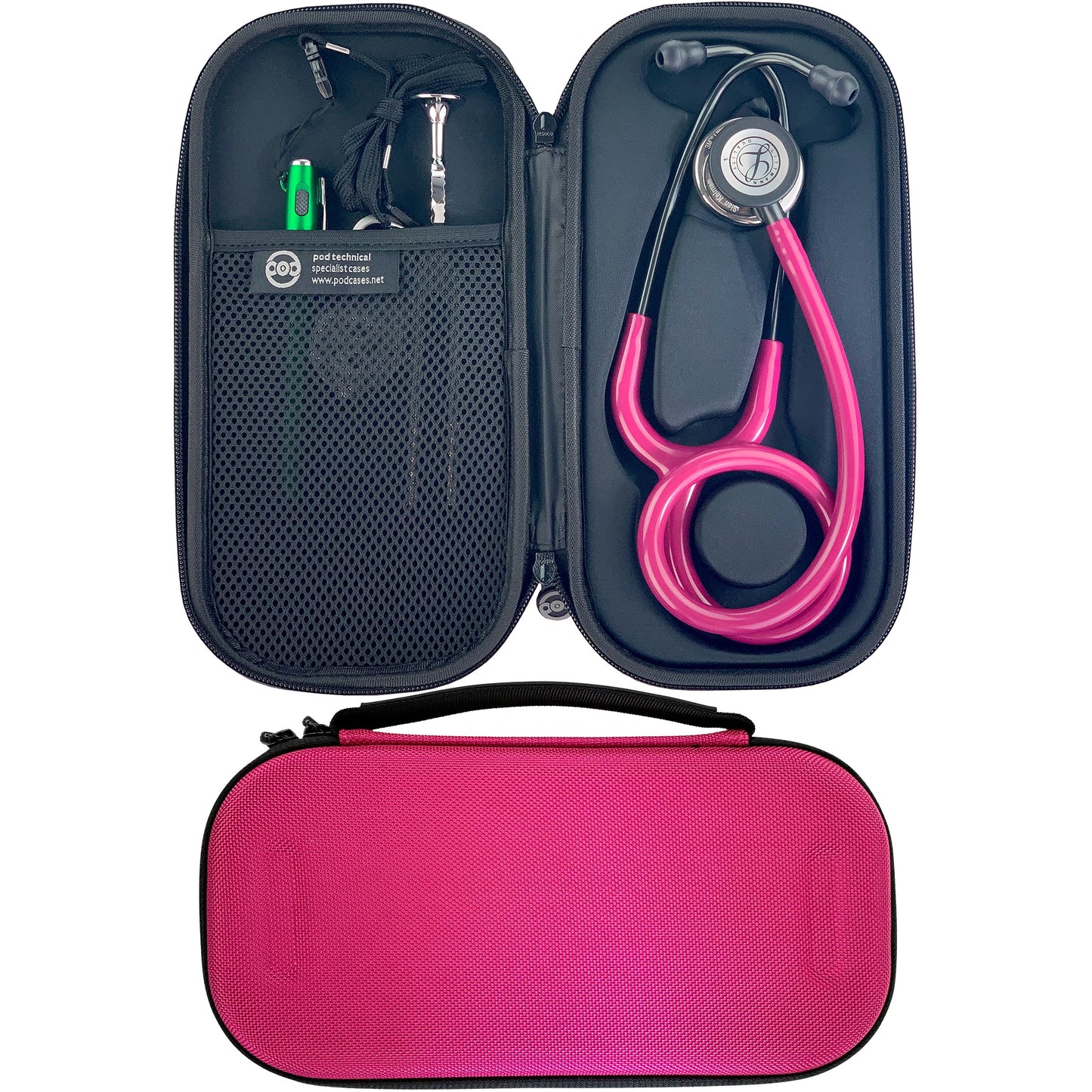 Pod Technical Classicpod Micro Stethoscope Case for Littmann Classic Stethoscopes - Raspberry  Pod Technical Specialist Cases   