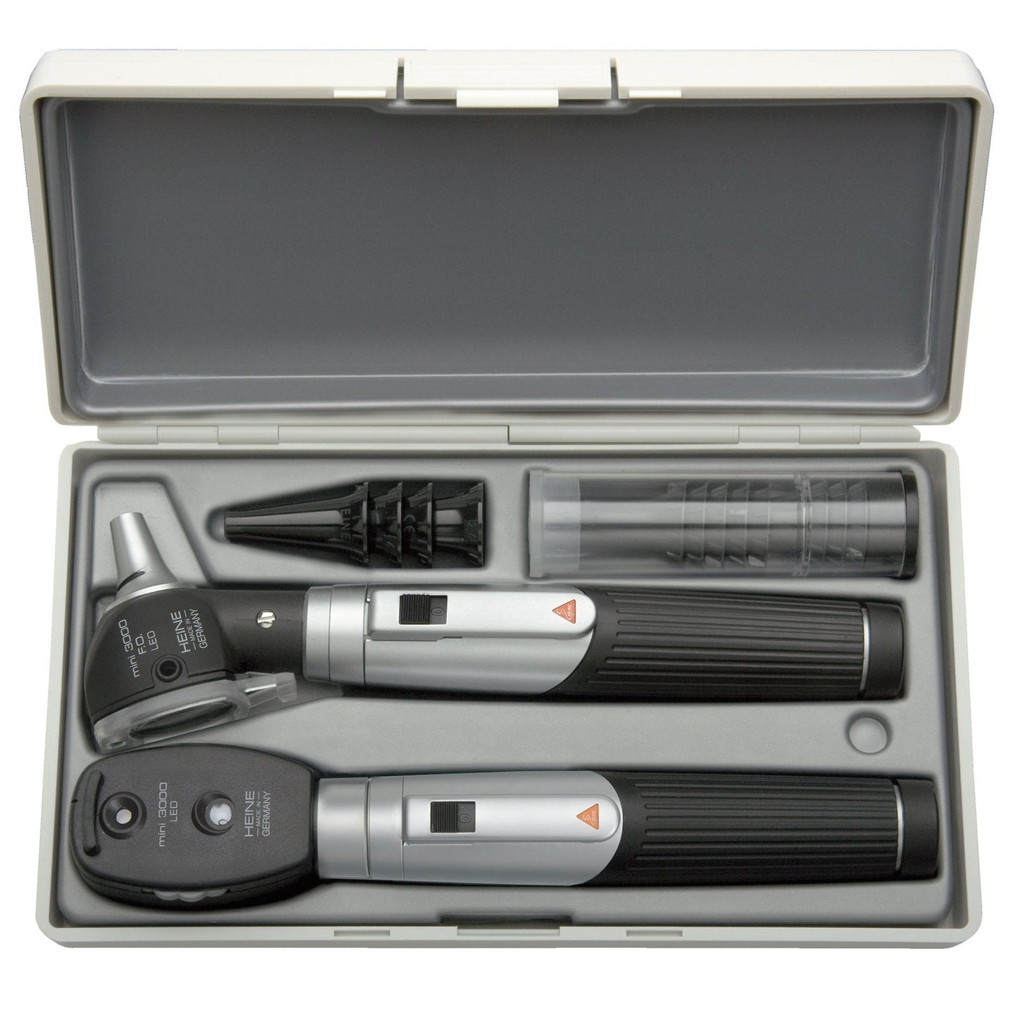 Heine Mini 3000 Fiber Optic Combined Diagnostic Set Stethoscopes Heine