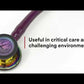 Littmann Cardiology IV Diagnostic Stethoscope: Polished Rainbow & Plum - Violet Stem 6239