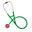 Ultrascope Adult Single Stethoscope - Pink Flowers