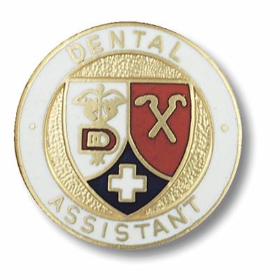 Emblem Pin-Dental Assistant Stethoscopes Prestige