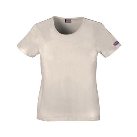 Cherokee WorkWear Women's Round Neck Short Sleeve Tee Scrubs Cherokee