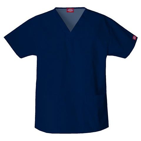 Dickies EDS Women's V-Neck Scrub Top Scrubs Dickies