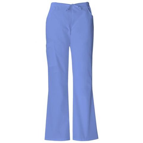 Dickies EDS Women's Flare Leg Back Elastic Scrub Pant - Tall Scrubs Dickies