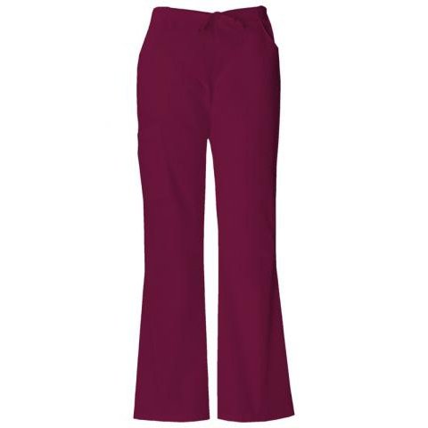 Dickies EDS Women's Flare Leg Back Elastic Scrub Pant - Tall Scrubs Dickies