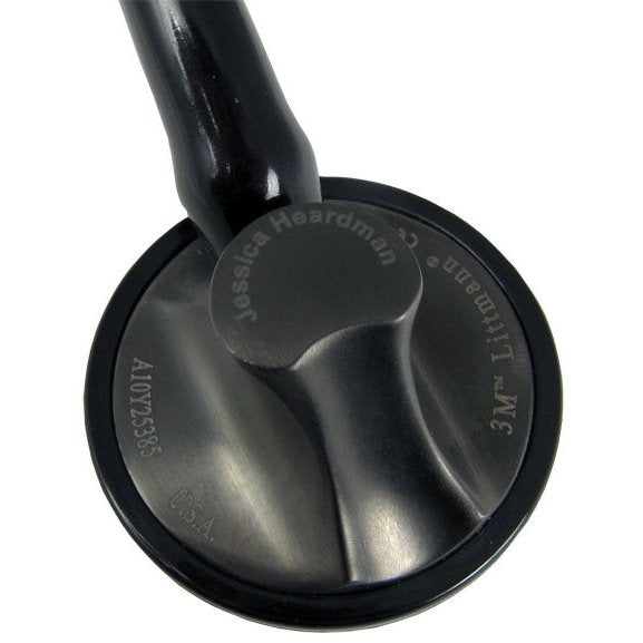 Littmann Master Cardiology Stethoscope: Black & Smoke Finish 2176 Stethoscopes 3M Littmann   