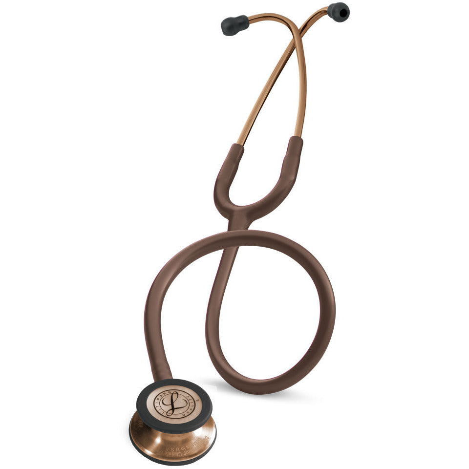 Littmann Classic III Monitoring Stethoscope: Chocolate & Copper 5809 - Over Engraved Littmann Stethoscopes Littmann Stethoscopes