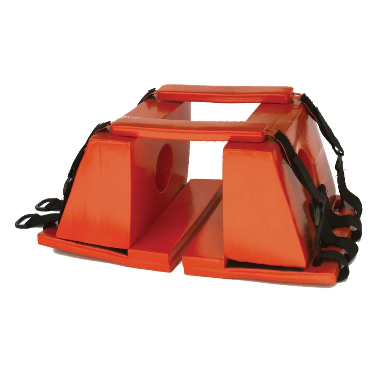 Kemp USA Scoop Stretcher Head Immobilizer, Orange KEMP Kemp USA
