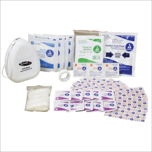 Kemp USA First Aid Refill Supply Pack For Hip Pack (Supply Pack Only) KEMP Kemp USA