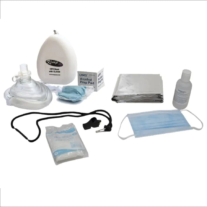 Kemp USA PPE Refill Supply Pack For Hip Pack (Supply Pack Only) KEMP Kemp USA