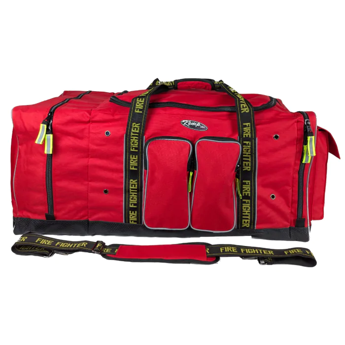 Kemp USA Firefighter Gear Bag, Red KEMP Kemp USA