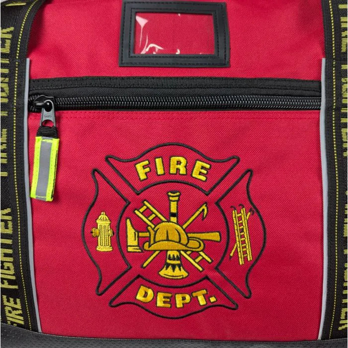 Kemp USA Firefighter Gear Bag, Red KEMP Kemp USA