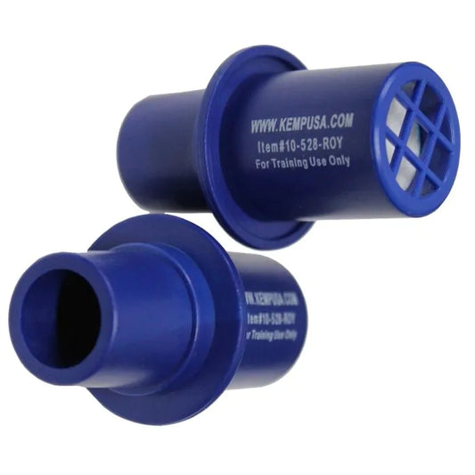 Kemp USA CPR Training Valves, Royal Blue (Pack Of 10) KEMP Kemp USA