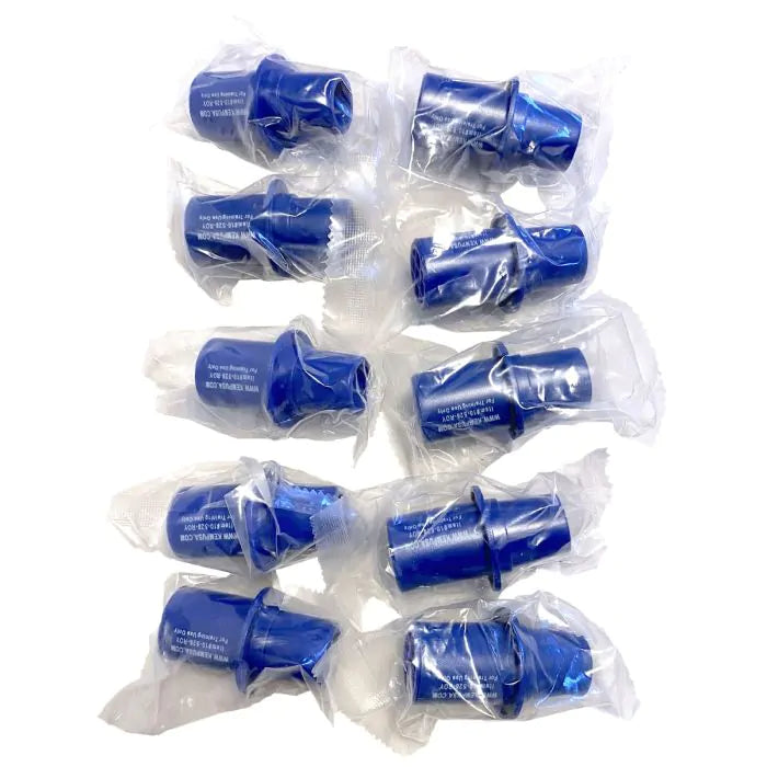 Kemp USA CPR Training Valves, Royal Blue (Pack Of 10) KEMP Kemp USA