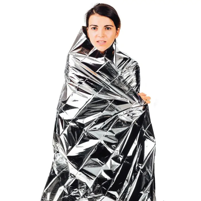 Kemp USA Mylar Foil Emergency Thermal Blanket KEMP Kemp USA
