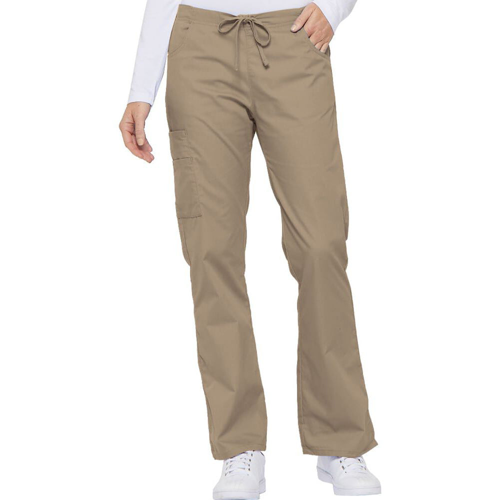 Cherokee Women's Workwear Flare Leg Drawstring Scrub Pant - Tall