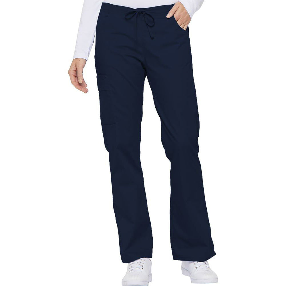 Cherokee Women's Workwear Flare Leg Drawstring Scrub Pant Cherokee