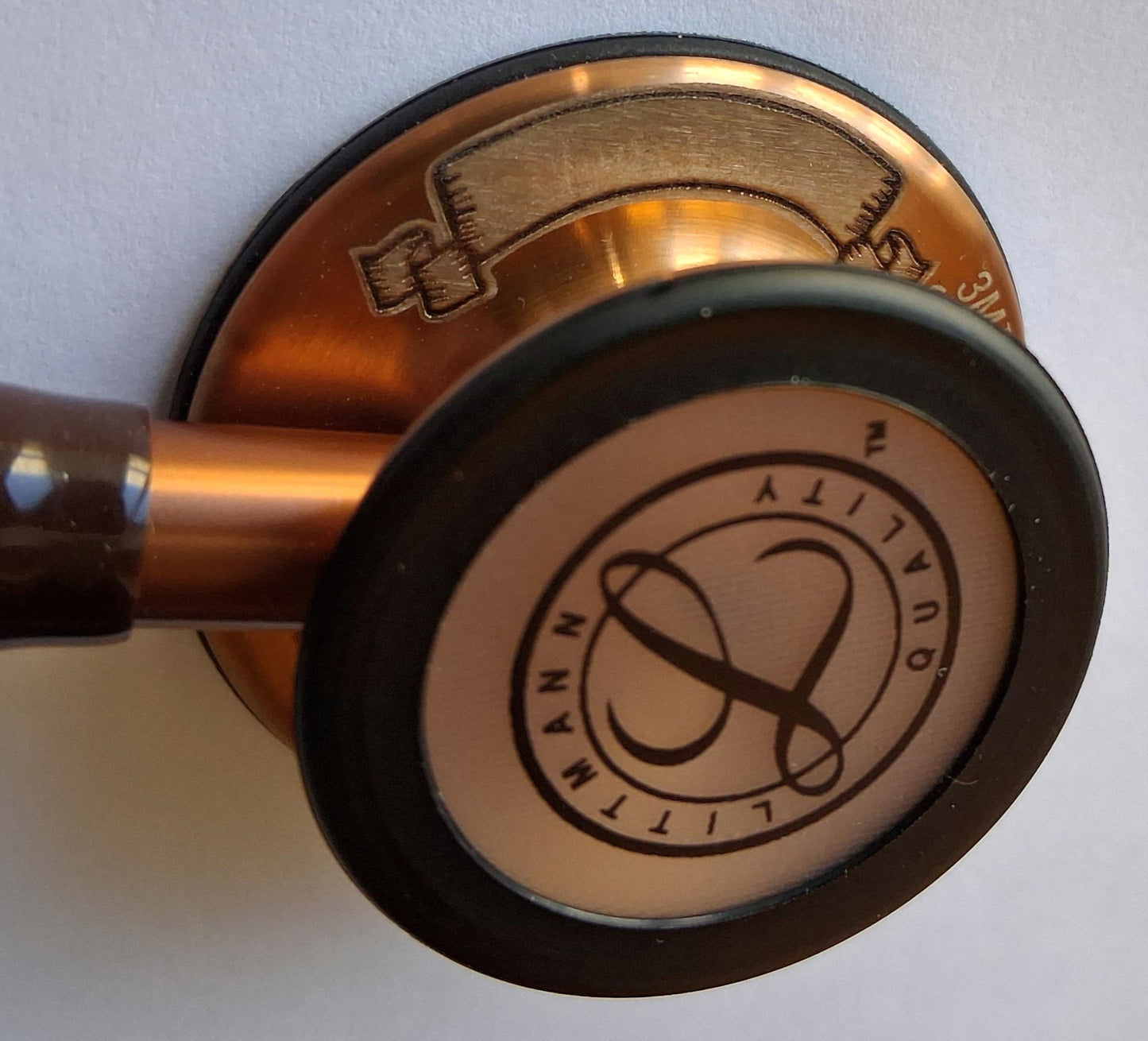 Littmann Classic III Monitoring Stethoscope: Chocolate & Copper 5809 - Over Engraved