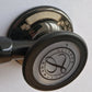 Littmann Cardiology IV Diagnostic Stethoscope: Smoke & Black - Black Stem 6232 - Over Engraved Stethoscopes Littmann Stethoscopes