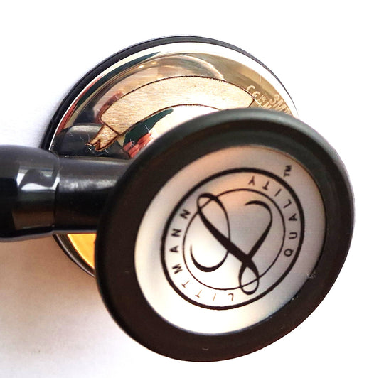 Littmann CORE Digital Stethoscope - Mirror Chestpiece & Black 8890/B Over-Engraved Stethoscopes Littmann Stethoscopes