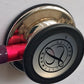Littmann Classic III Monitoring Stethoscope: Mirror & Plum - Pink Stem 5960- Over Engraved Stethoscopes Littmann Stethoscopes