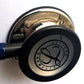 Littmann Classic III Monitoring Stethoscope: Mirror & Navy Blue 5863/B - Over Engraved Littmann Stethoscopes Littmann Stethoscopes