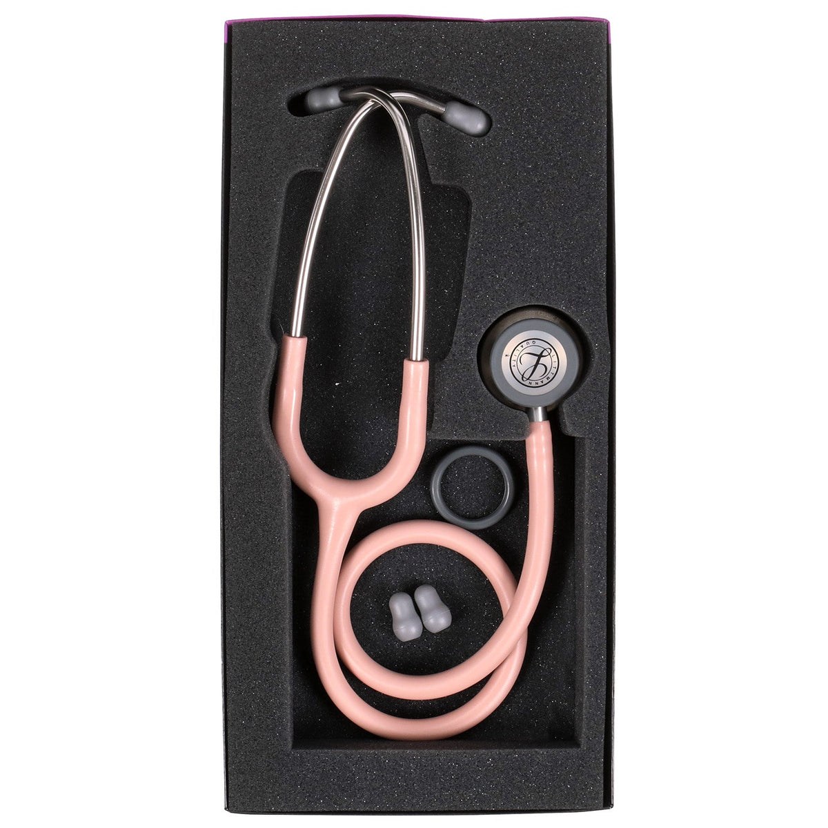 Littmann Classic III Monitoring Stethoscope: Champagne Rose 5910C - ANCC NTI Stock Littmann Stethoscopes