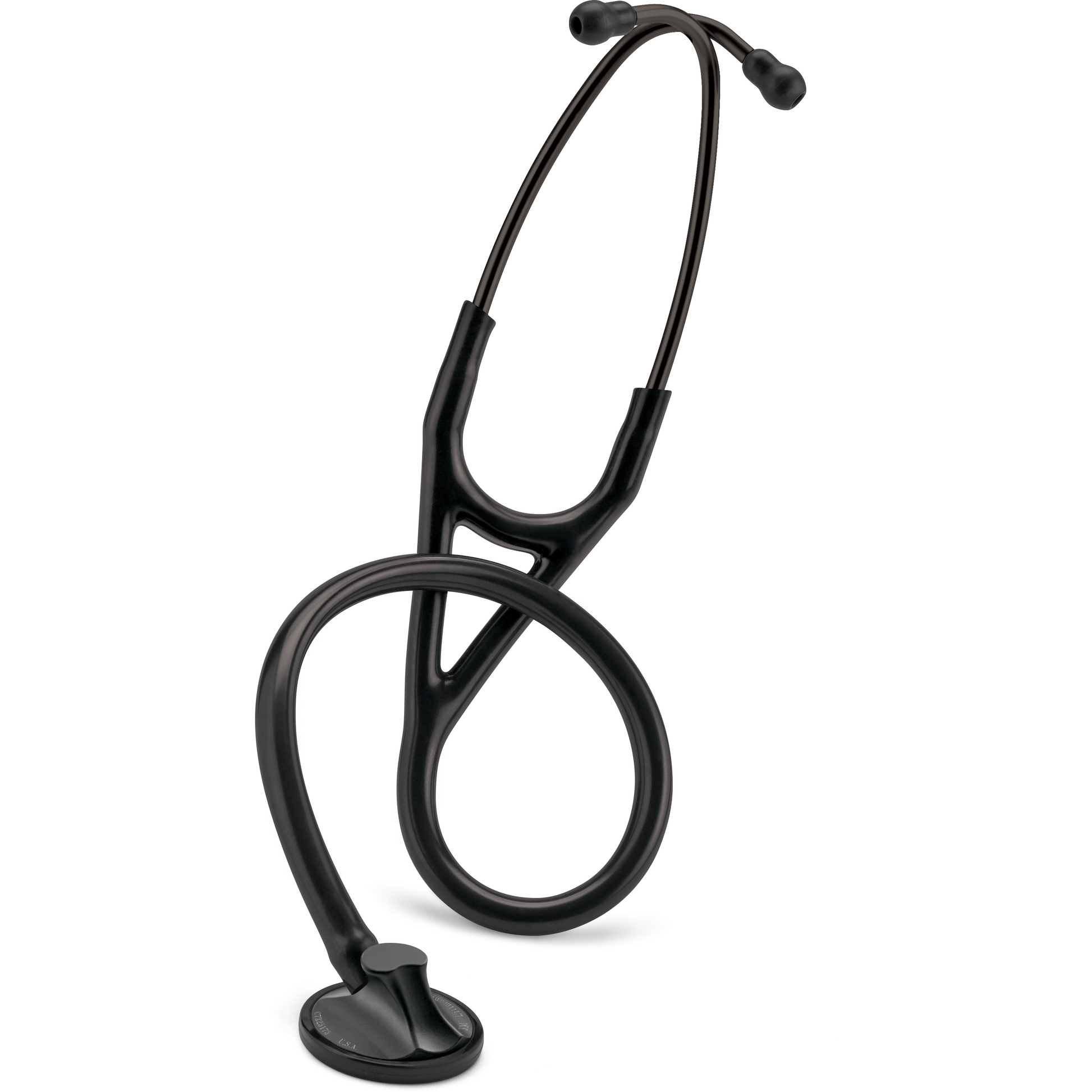 Littmann Master Cardiology Stethoscope: All Black 2161/B Over Engraved Stethoscopes Littmann Stethoscopes