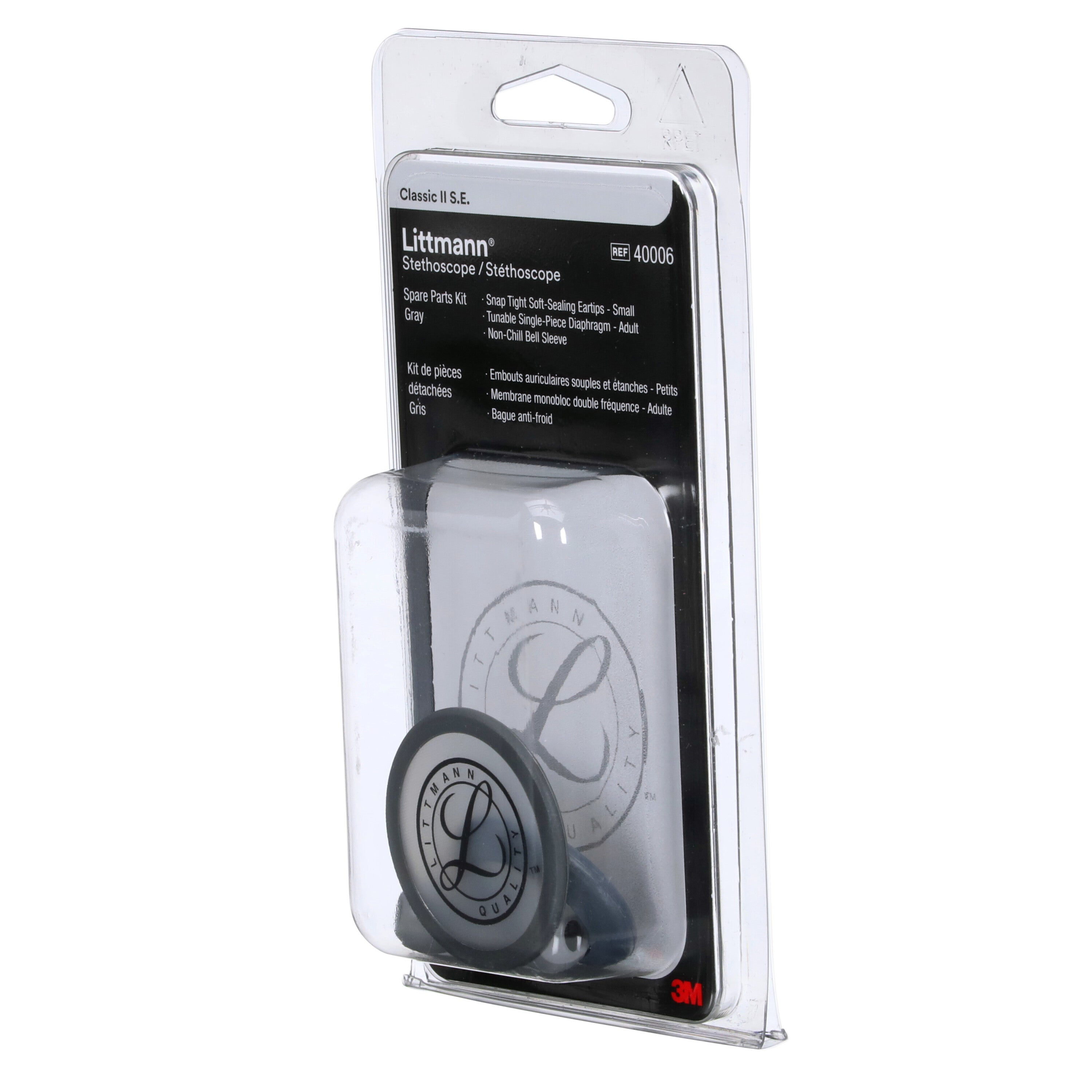 Littmann Stethoscope Spare Parts Kit - Classic II S.E. - Gray
