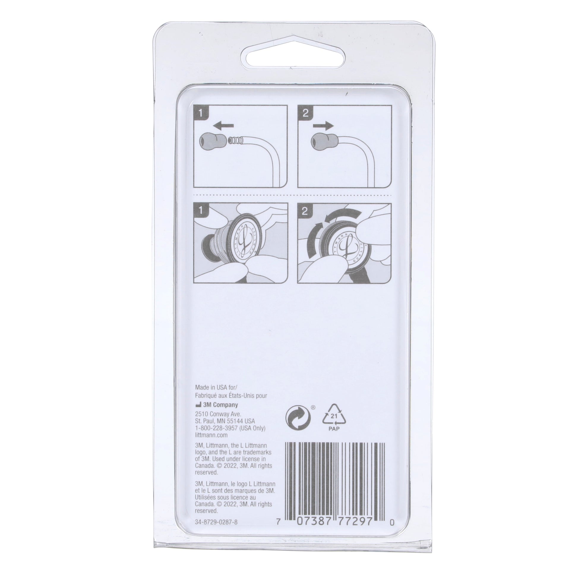 3M Littmann Stethoscope Spare Parts Kit - Classic II S.E. - Gray Littmann Spare Parts 3M Littmann   