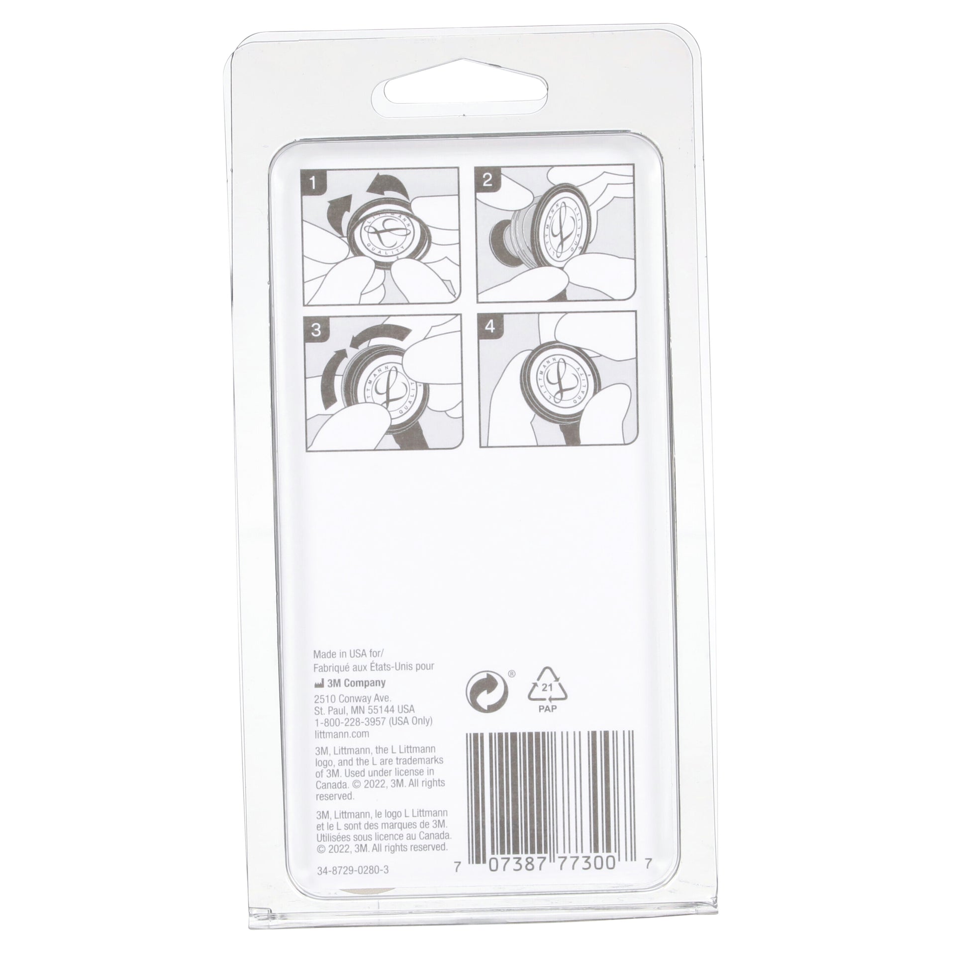 3M Littmann Stethoscope Spare Parts Kit - Classic II Infant Assembly Littmann Spare Parts 3M Littmann  