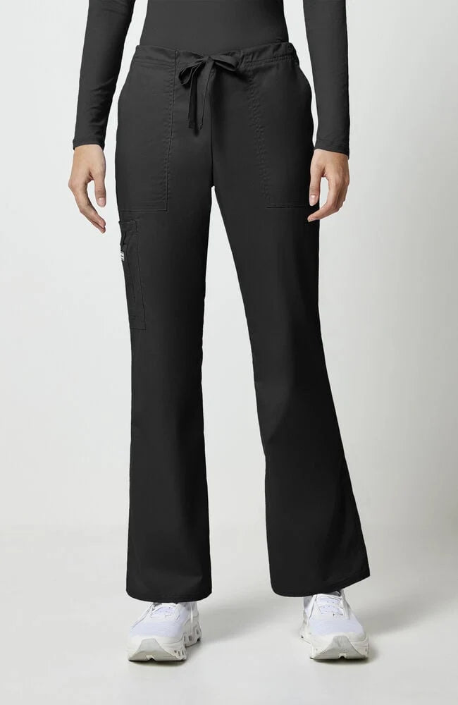Cherokee Women's Workwear Flare Leg Drawstring Scrub Pant - Tall