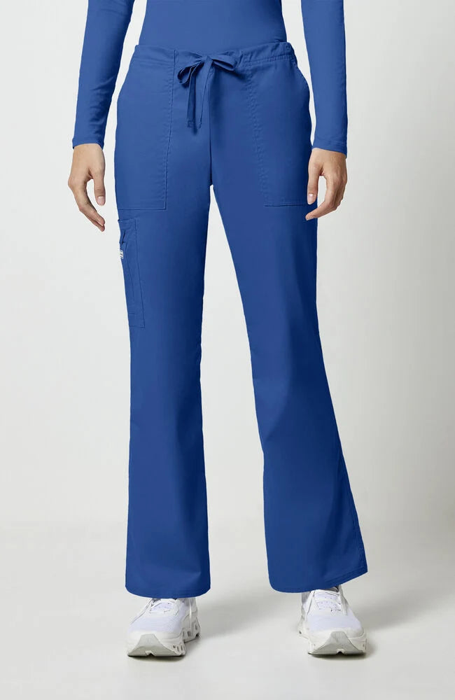 Cherokee Women's Workwear Flare Leg Drawstring Scrub Pant - Tall