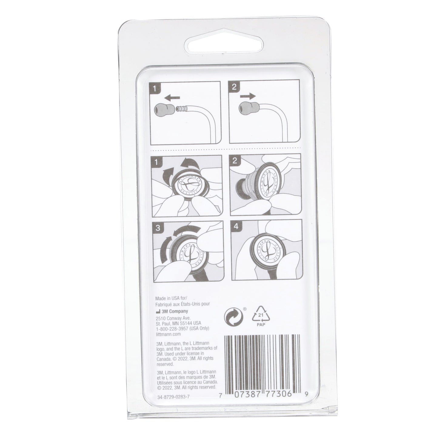 3M Littmann Stethoscope Spare Parts Kit - Lightweight II S.E. - Light Brown Littmann Spare Parts 3M Littmann   