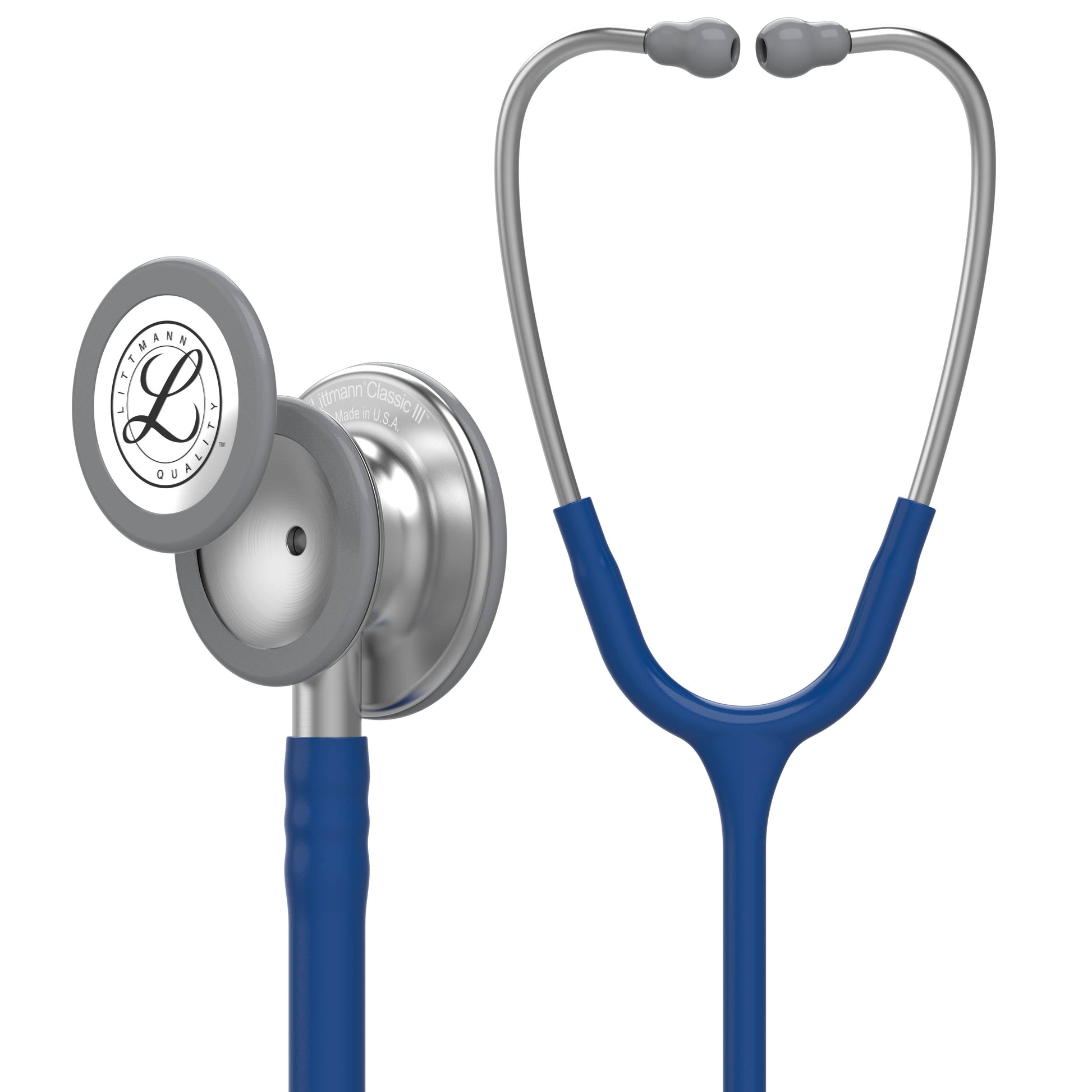 Littmann Classic III Monitoring Stethoscope: Navy Blue 5622 - NTI NTI Stock Littmann Stethoscopes