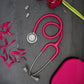 Littmann Classic III Monitoring Stethoscope: Satin Raspberry 5648C Littmann Stethoscopes
