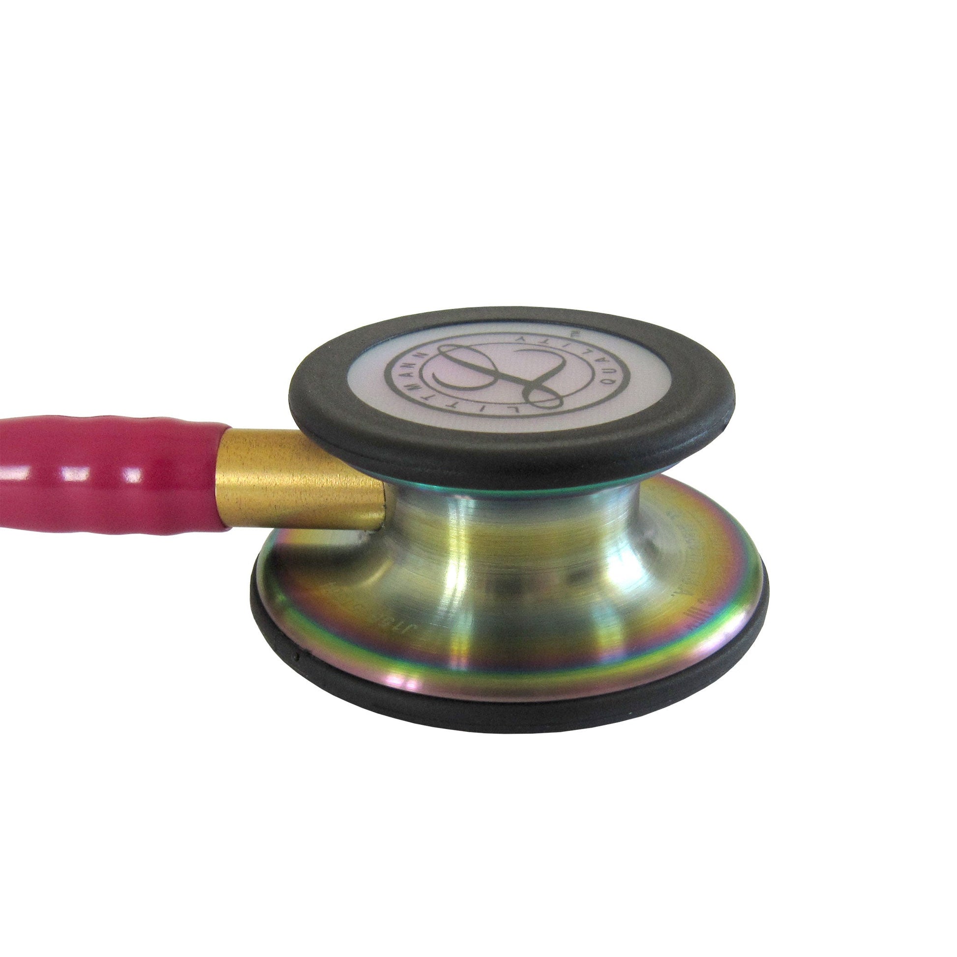 Littmann Classic III Monitoring Stethoscope: Raspberry Rainbow 5806 - ANCC NTI Stock Littmann Stethoscopes