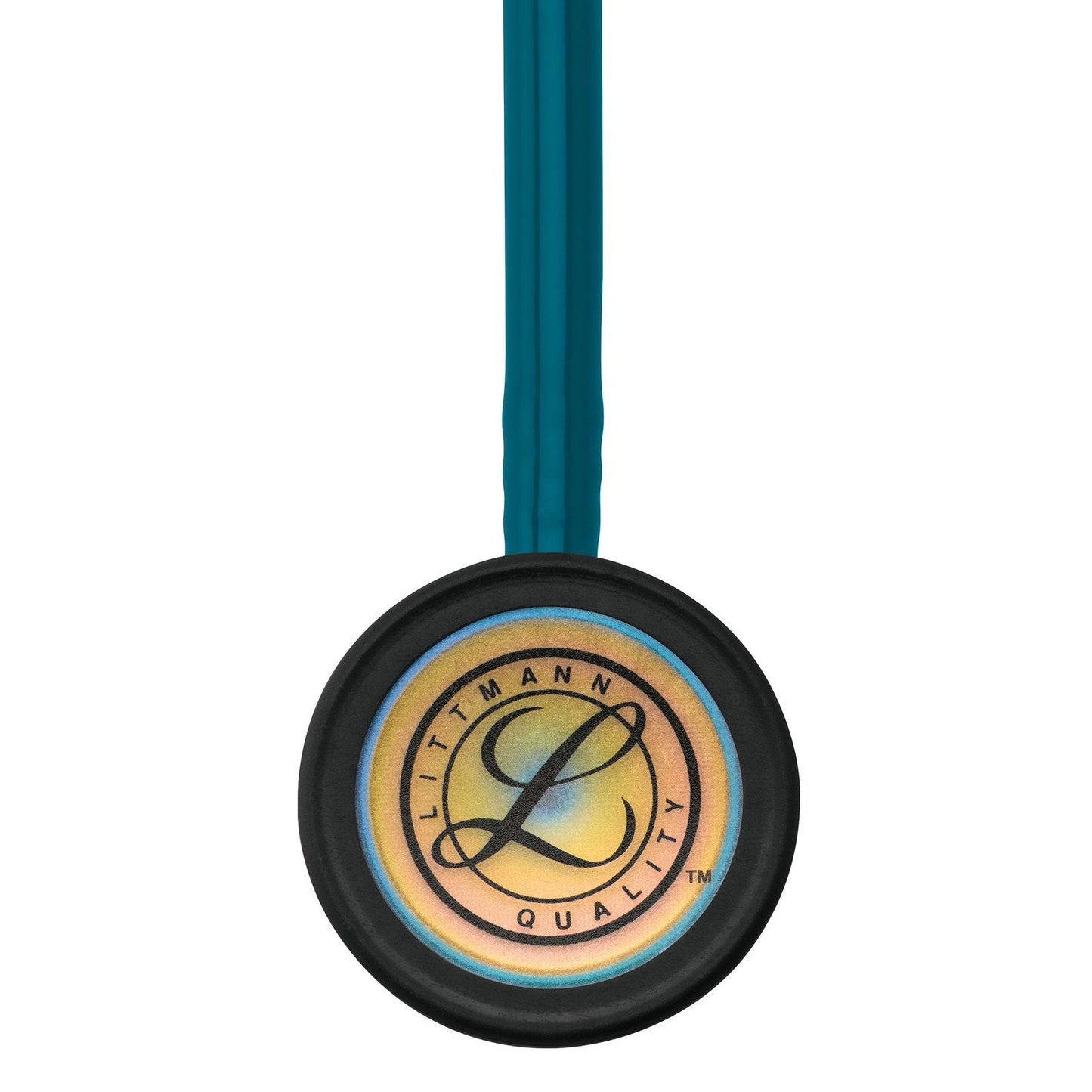 Littmann Classic III Monitoring Stethoscope: Caribbean Blue Rainbow 5807 - ANCC NTI Stock Littmann Stethoscopes