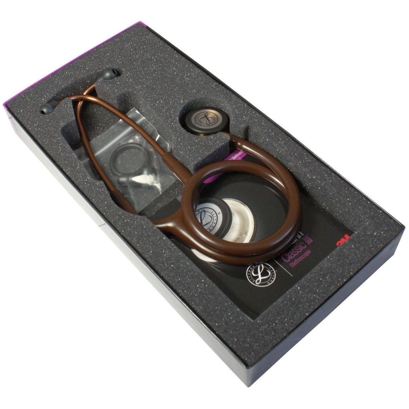Littmann Classic III Monitoring Stethoscope: Chocolate & Copper 5809 -