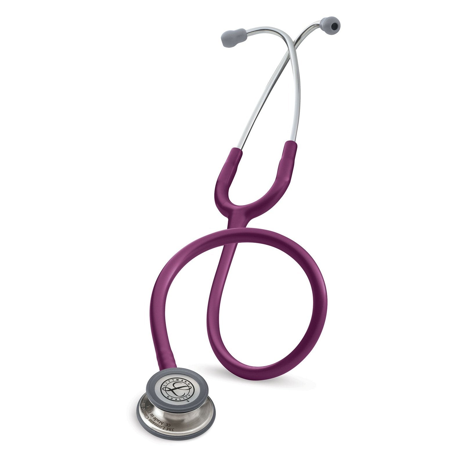 Littmann Classic III Monitoring Stethoscope: Plum 5831 - Over Engraved Stethoscopes 3M Littmann   