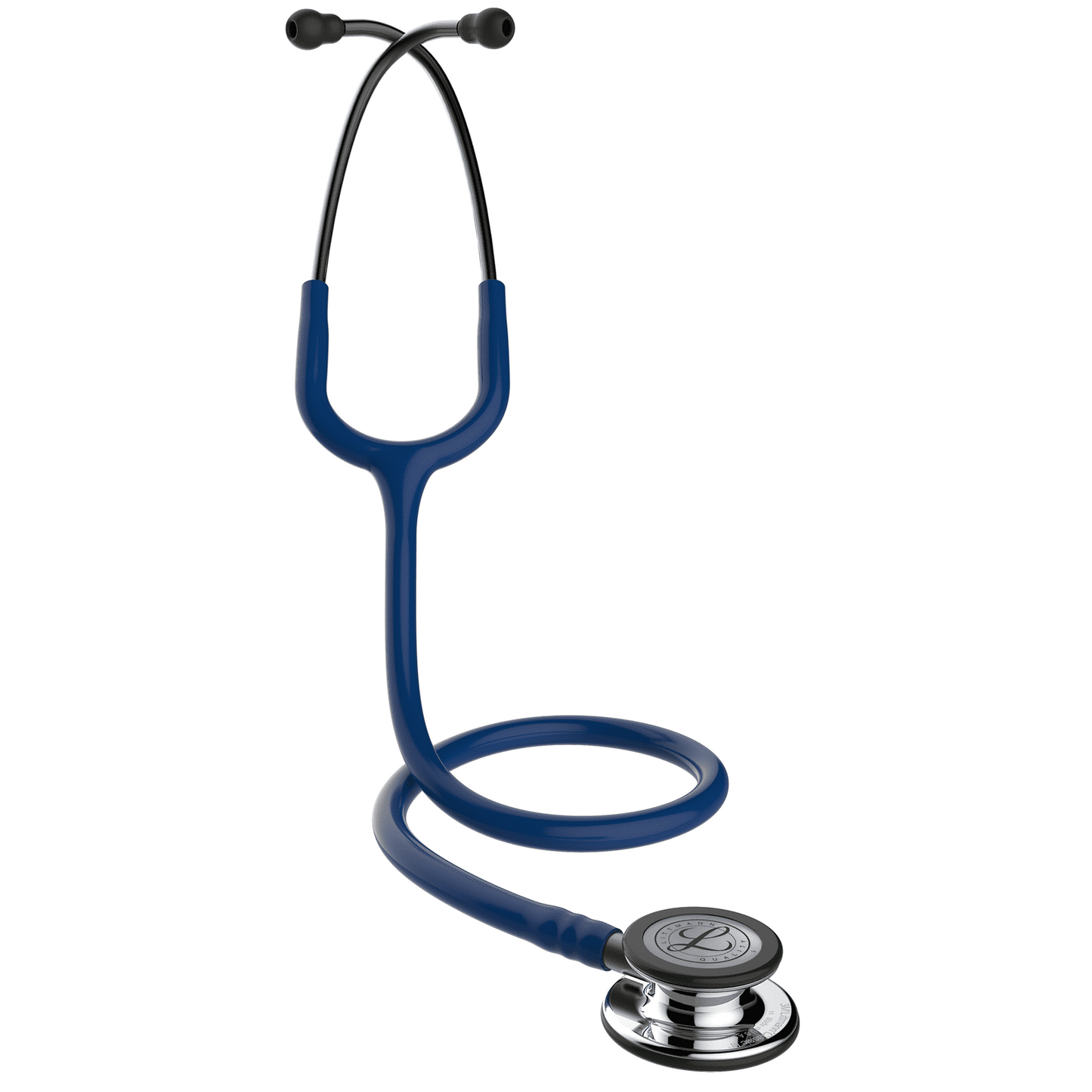 Littmann Classic III Monitoring Stethoscope: Mirror & Navy Blue 5863 - ANCC NTI Stock Littmann Stethoscopes