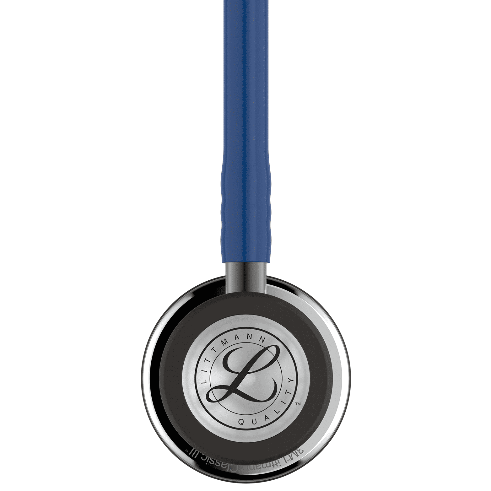 Littmann Classic III Monitoring Stethoscope: Mirror & Navy Blue 5863 - ANCC NTI Stock Littmann Stethoscopes