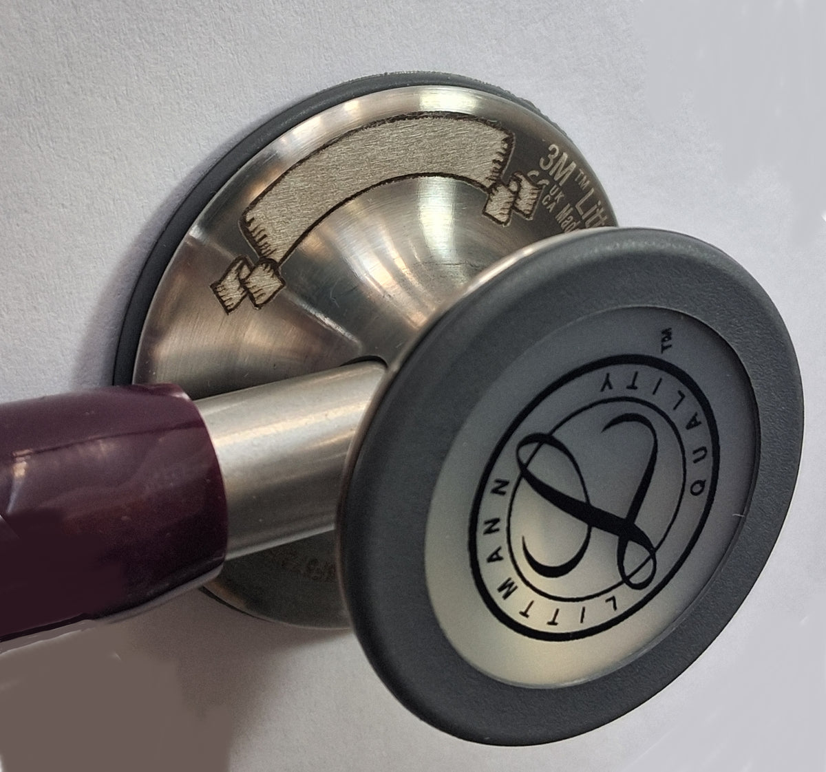 Littmann Cardiology IV Diagnostic Stethoscope: Plum 6156/B - Over Engraved Stethoscopes Littmann Stethoscopes