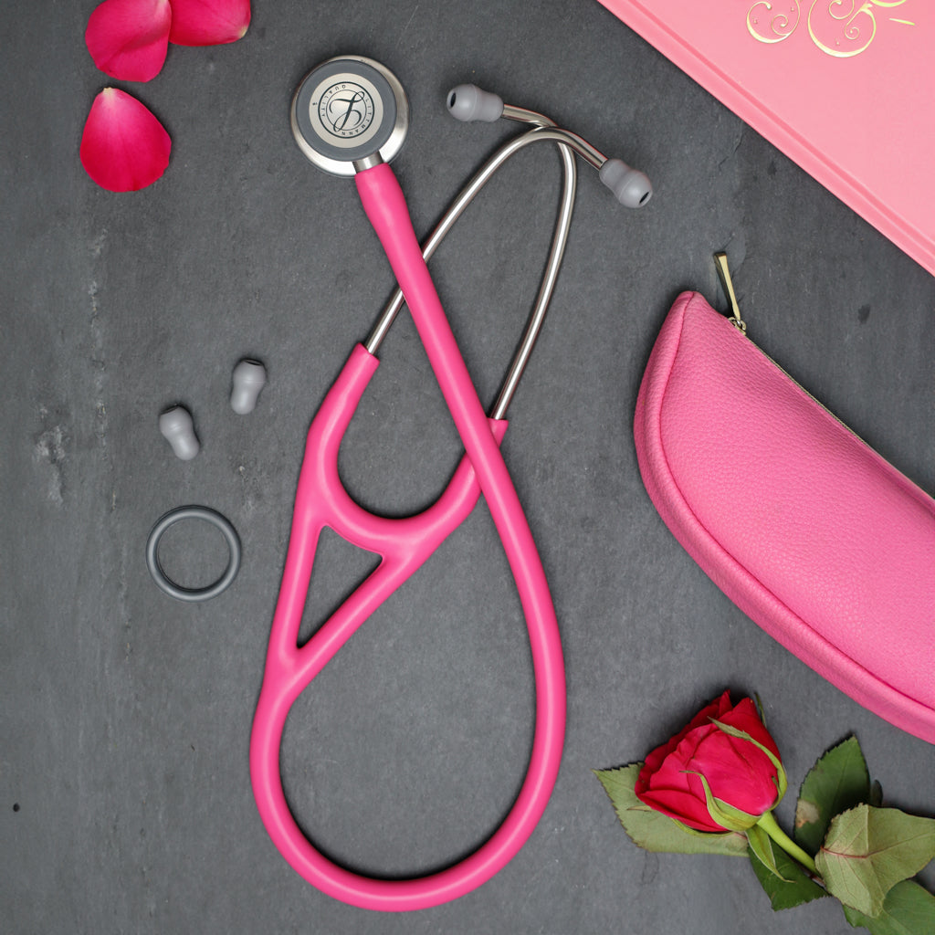Littmann Cardiology IV 聴診器 ピンク　未使用　付属品完備 Littmann Cardiology IV Diagnostic Stethoscope: Satin Rose Pink 6159C