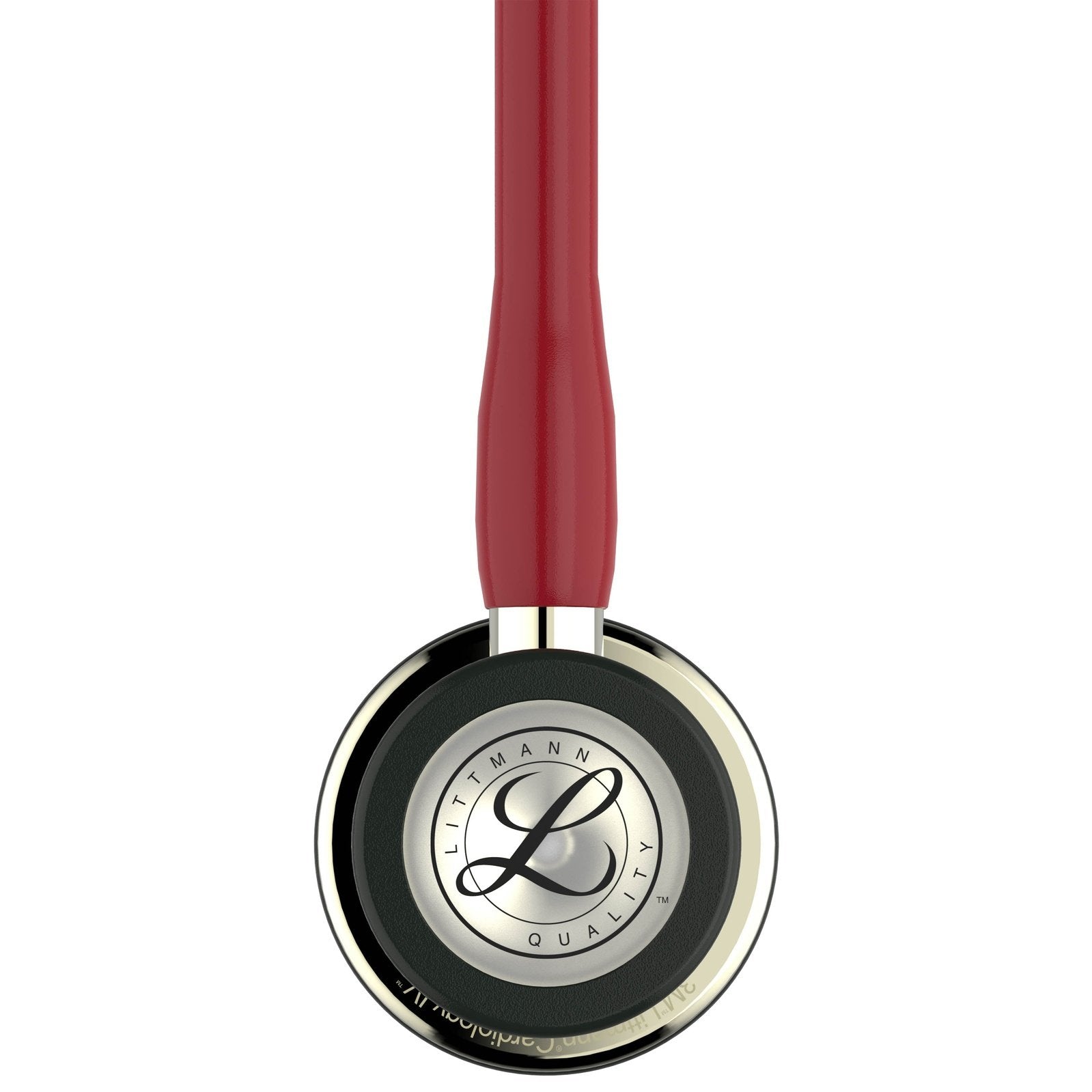 Littmann Cardiology IV Diagnostic Stethoscope: Champagne & Burgundy Tube 6176- Over Engraved Stethoscopes 3M Littmann   