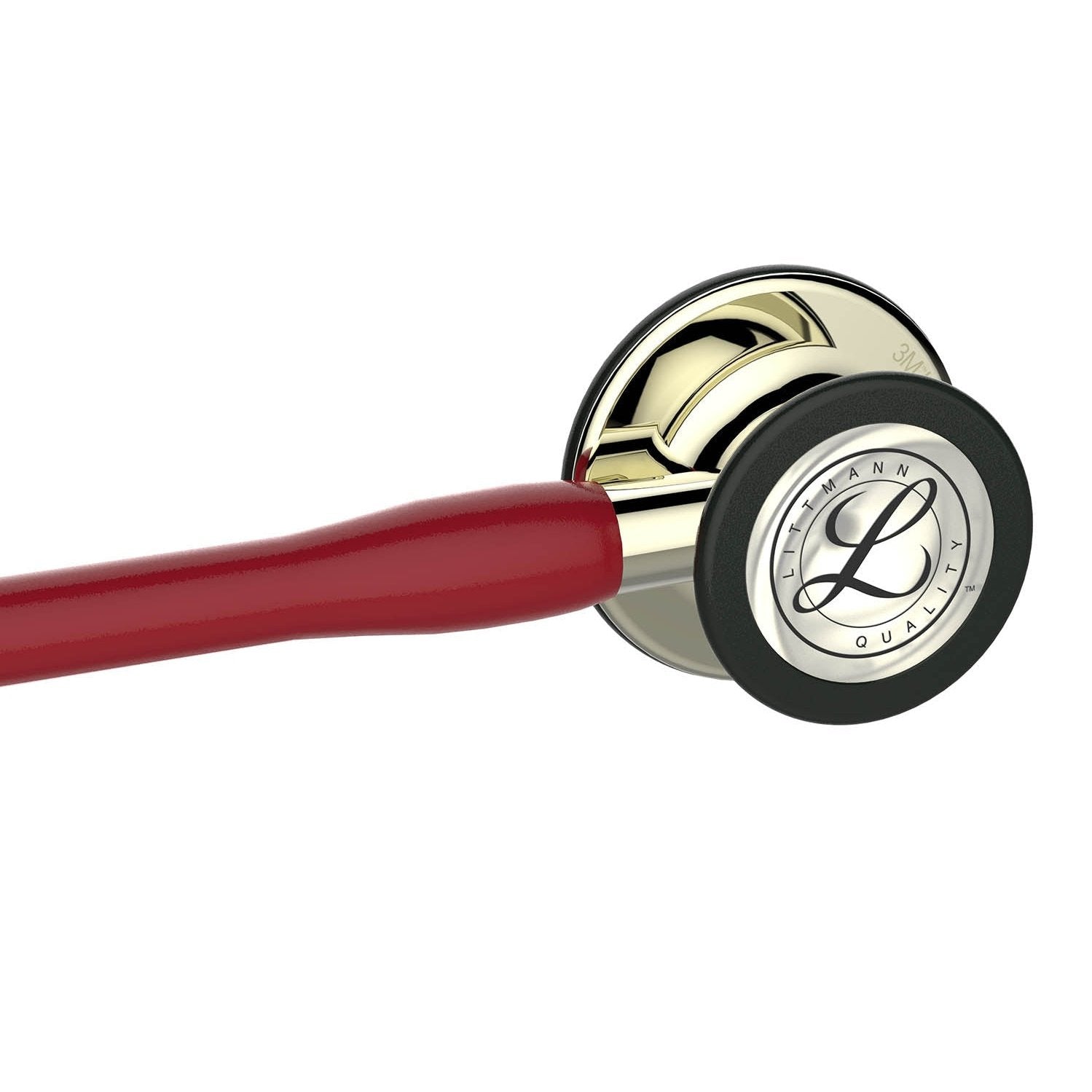 Littmann Cardiology IV Diagnostic Stethoscope: Champagne & Burgundy Tube 6176- Over Engraved Stethoscopes 3M Littmann   