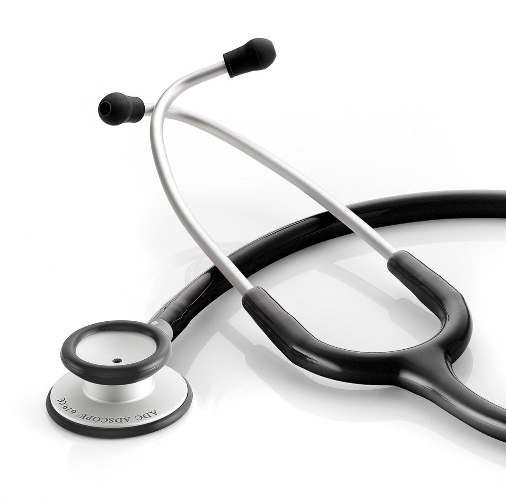 Adscope® Lite 619 Ultra-lite Clinician Stethoscope Stethoscopes ADC Black