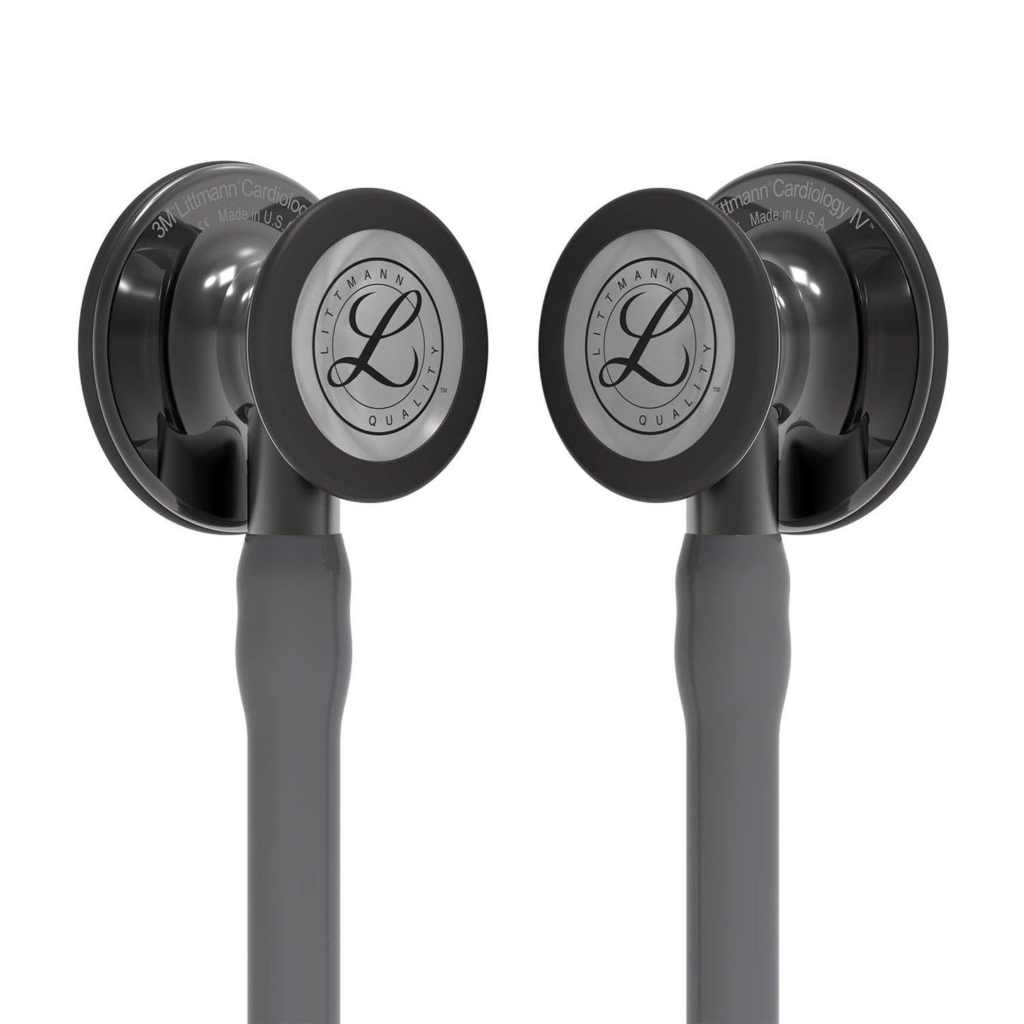 Littmann Cardiology IV Diagnostic Stethoscope: Smoke & Grey - Smoke Stem 6238/B- Over Engraved Littmann Stethoscopes Littmann Stethoscopes