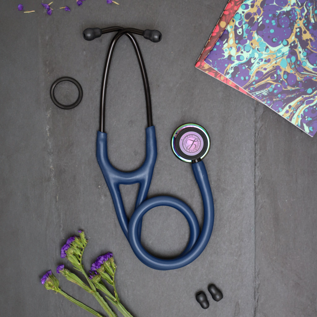 Littmann Cardiology IV Diagnostic Stethoscope: Satin Navy Blue 6242C