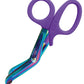 5.5" Nurse Utility Scissor Prestige Rainbow Finish / Purple